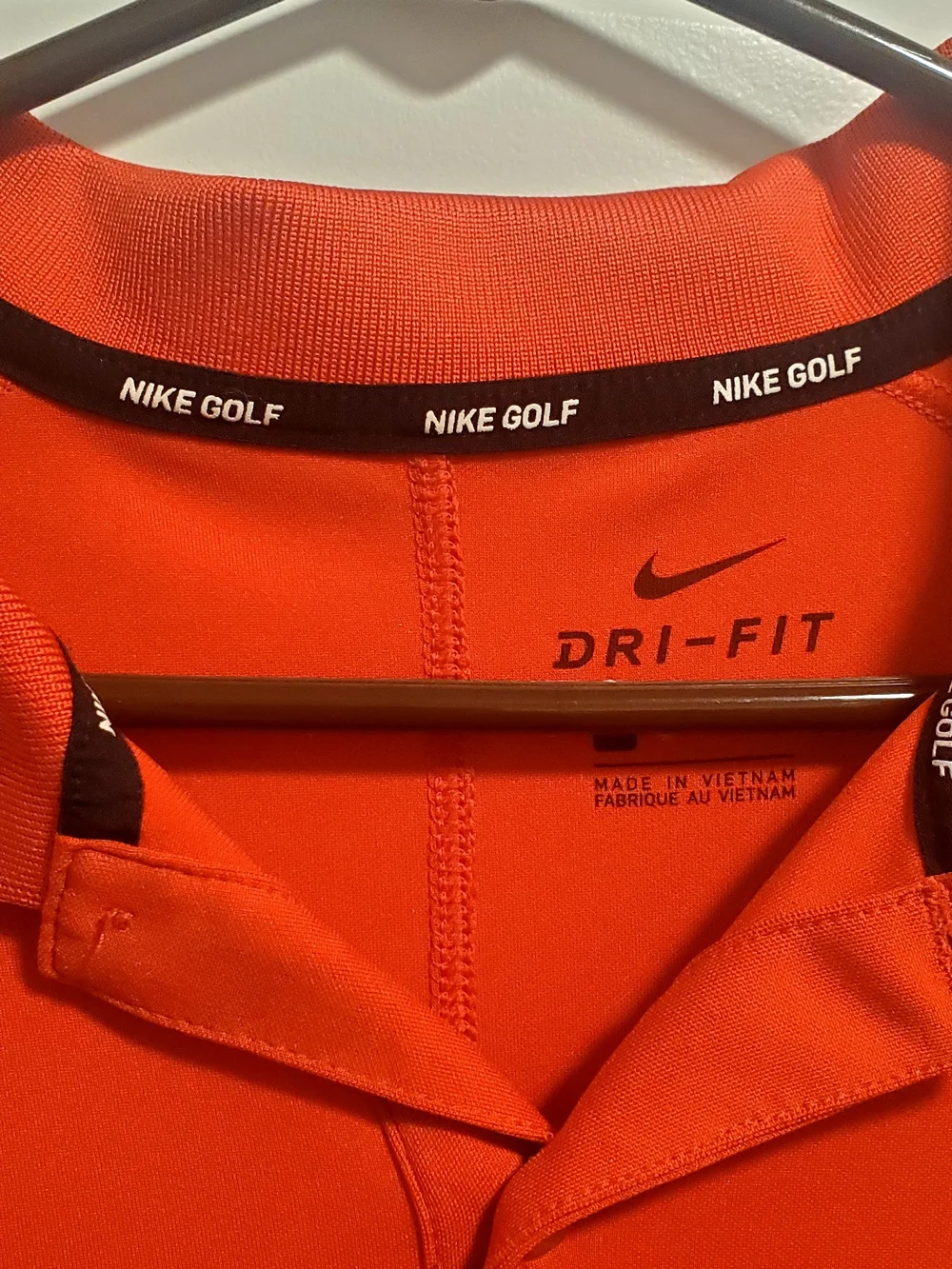 Nike DRI-FIT RED Phillies Polo Shirt